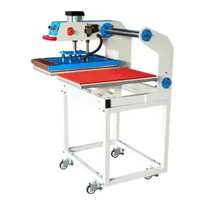 Heat Press Machine Automatic Tshirt Printing Heat Press 40x60 Double Bed Stations Automatic Hot Heat Press Machi Manufacturers