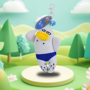 Vente en gros : Pendentif porte-clés créatif en peluche douce de la série Quirky Fugitive Lunatic, en coton, cadeau - Product Image 2