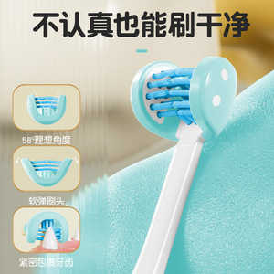 Brosse à dents douce pour chiens et chats avec poils doux pour l'hygiène buccale - Product Image 4