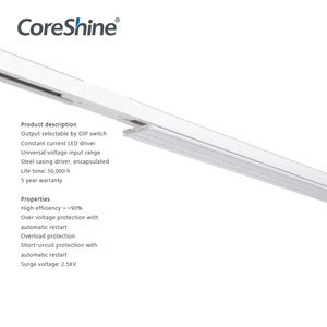 Coreshine Siêu Thị <span class=keywords><strong>Led</strong></span> Tuyến Tính Theo Dõi Ánh Sáng Phù Hợp Với 4 & 6 Dây Theo Dõi Đường Sắt - Product Image 3