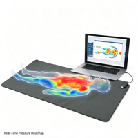 Tapis de capteur de pression médical FSR certifié CE et RoHS pour système de surveillance du sommeil sur matelas intelligent