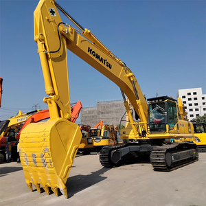 Excavatrice sur chenilles hydraulique d'occasion Komatsu PC450-8 PC450-8N1 PC400 de 45 tonnes, grande/moyenne, en stock - Product Image 1