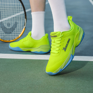Zapatillas Ligeras y Transpirables para Hombre/<span class=keywords><strong>Mujer</strong></span> para Entrenamiento de <span class=keywords><strong>Tenis</strong></span>, Bádminton/Pickleball con Logo Personalizado y Absorción de Impactos - Product Image 5