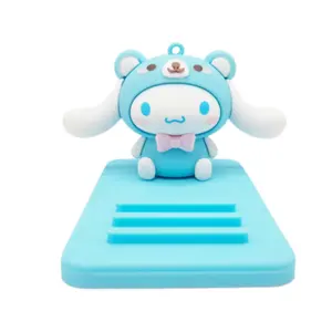 Mobile Phone Accessories Universal Cartoon Cute Mobile Phone Silicone Holder Desk Phone Stand