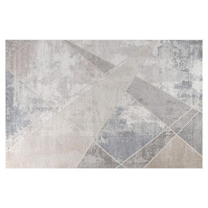 Tapis de salon <span class=keywords><strong>Novus</strong></span> rectangulaire à rayures, en matériaux mélangés, antidérapant, résistant aux taches, pour usage domestique - Product Image 5