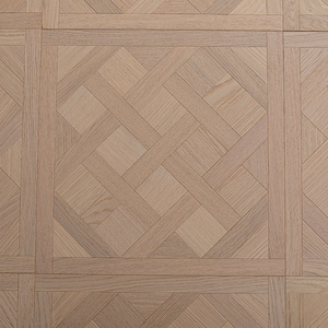 Parquet Versailles multicouche en chêne brossé, qualité AB, durable, à joint mâle et femelle, 450mm 600mm 800mm 1000mm, étanche, avec sous-couche - Product Image 3