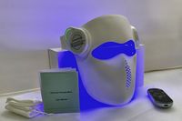Masque facial portable à LED 7 couleurs pour la photothérapie à domicile