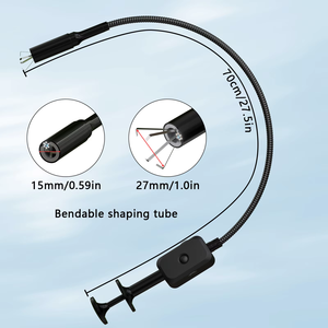 Endoscope industriel multifonctionnel HD 3-en-1 N2 avec griffe mécanique entièrement métallique et tête super magnétique - Product Image 5