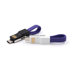 Câble de charge magnétique 4-en-1 en tissu, multifonction, avec charge rapide PD et transfert de données USB pour téléphone - Product Image 6