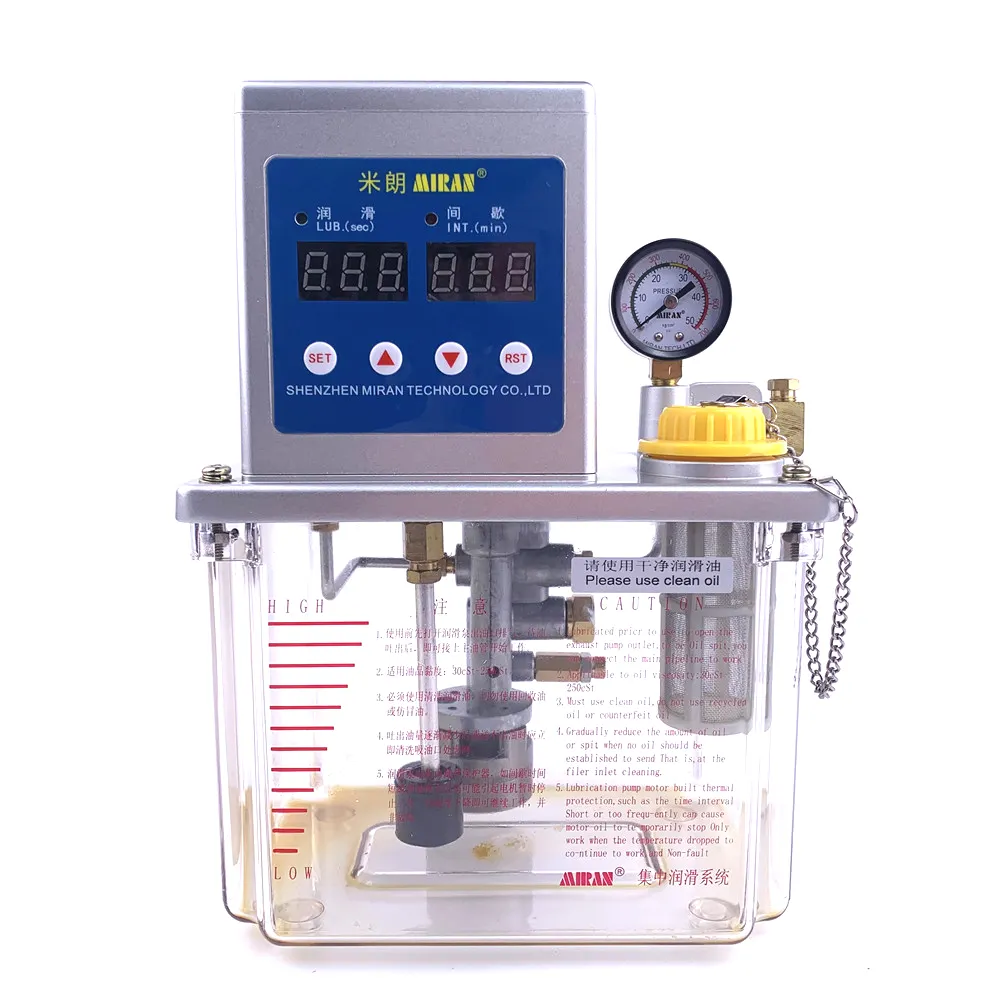 Miran MR-2232-200XAB Fully Automatic Thin Oil Pump Mechanical Lubricator Central Lubrication