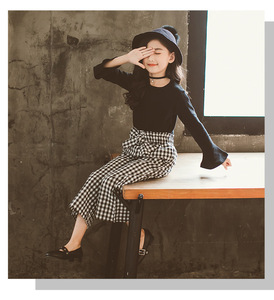 Wholesale England Style Women Children Clothing Low Price Spring & Autumn Cotton <b>Jeans</b> Suits Set for Girls - Product Image 6