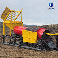 Trommel Scrubber pour le lavage de l'or alluvial et le nettoyage de l'argile