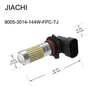 Fabbrica di JiaChi Super luminoso Auto 9005 9006 lampadina faro a Led H11 H7 fendinebbia guida lampada DRL 12v 24v accessori 6000k Chip 3014 - Product Image 4