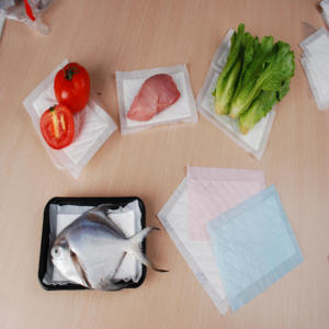 Food Absorbent Pad Super Absorbent Pad Meat Pad for Wholesale Supermarket Frozen Chicken Beef Meat <b>Plastic</b> <b>Tray</b> - Product Image 2