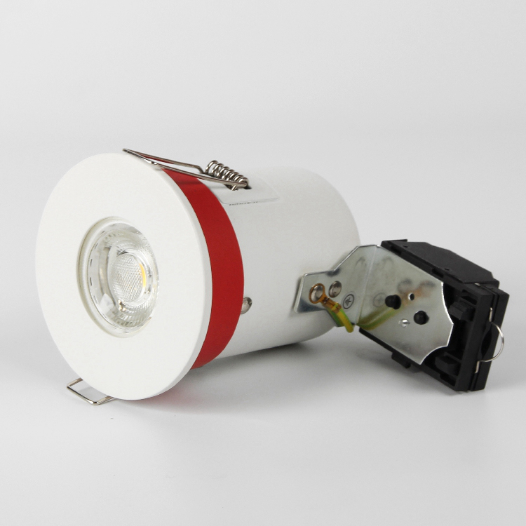 White Recessed Fire Rated Downlights GU10 Die Casting Alu Ip20