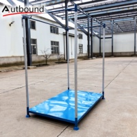 Étagère de stockage de palettes empilable en acier Q235 |   Durable et robuste pour une utilisation en entrepôt, haute capacité