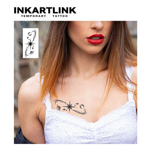 รอยสักปลอม<span class=keywords><strong>ลาย</strong></span>ดาวแ<span class=keywords><strong>ล</strong></span>ะดวงจันทร์สไตล์ Y2K ใช้งานง่าย ราคาส่ง สำหรับทุกเพศ <span class=keywords><strong>ลาย</strong></span>วงโคจรดาวเคราะห์ ติดแขน ติดทนนาน 2 สัปดาห์ แบบกึ่งถาวร - Product Image 2