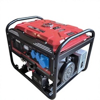 Générateur portable 8000W - 230V AVR, autonomie de 7,5 heures, certifié CE pour une utilisation industrielle et de construction