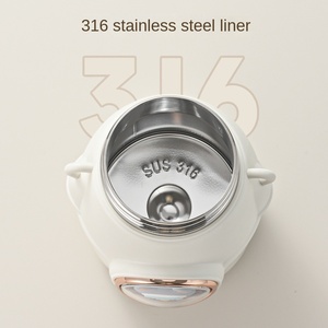 Tazza Termica per Bambini a Forma di Orso e Cane con Pancia Grande, in Acciaio Inox 316 Senza BPA, Antigoccia, con Isolamento da 12-24 Ore - Product Image 4