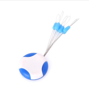 Connecteurs pivotants en silicone Loop Link Bean pour matériel de pêche, grande, moyenne et petite taille, en ABS, avec mousqueton pivotant. - Product Image 1
