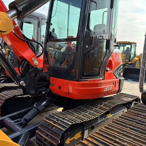 Excavadora Usada Original de Japón de 5.5 Toneladas, Kubota U55-4 en Venta, Pocas Horas de Trabajo, Mini Excavadora de Segunda Mano, Kubota U55 Kx163 Kx155 en Oferta - Product Image 4