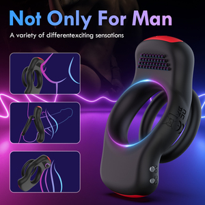 Delove App-Steuerung Penisringe intensive Vibration Cock Ring für Herren Vibrator längere härtere stärkere Erektion Sexspielzeug für Erwachsene - Product Image 5