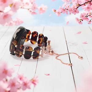 <span class=keywords><strong>Correa</strong></span> de Resina con Cuentas de Moda de 18/20/22 mm para Reloj Huawei GT6/GT6 Pro 41/42/46 mm, Garmin Forerunner 265 Venu3, Reloj Amazfit - Product Image 4