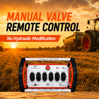 Télécommande sans fil CE pour machines agricoles longue portée avec joysticks croisés pour utilisation industrielle