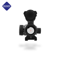 Lunette de visée à point rouge Discovery Optics Reddot Sight Reflex 1X30ST 30 mm avec point rouge éclairé