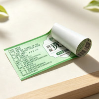 Etiqueta Adhesiva Impermeable Impresa Personalizada para Frascos de Salsa de Chile y Encurtidos, con Código de Barras y Código QR