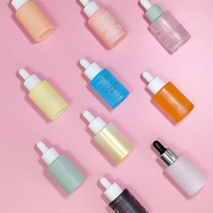 Envases de Vidrio Personalizados y Coloridos para Cosméticos y Cuidado de la Piel, Botellas de Vidrio con Gotero para Aceites Esenciales para el Cabello y la Cara, Botella de Suero de 30 ml - Product Image 5