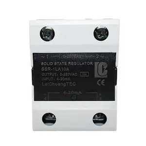 可调固态继电器功率控制器10A-120A 4-20mA SSR固态电压调节器