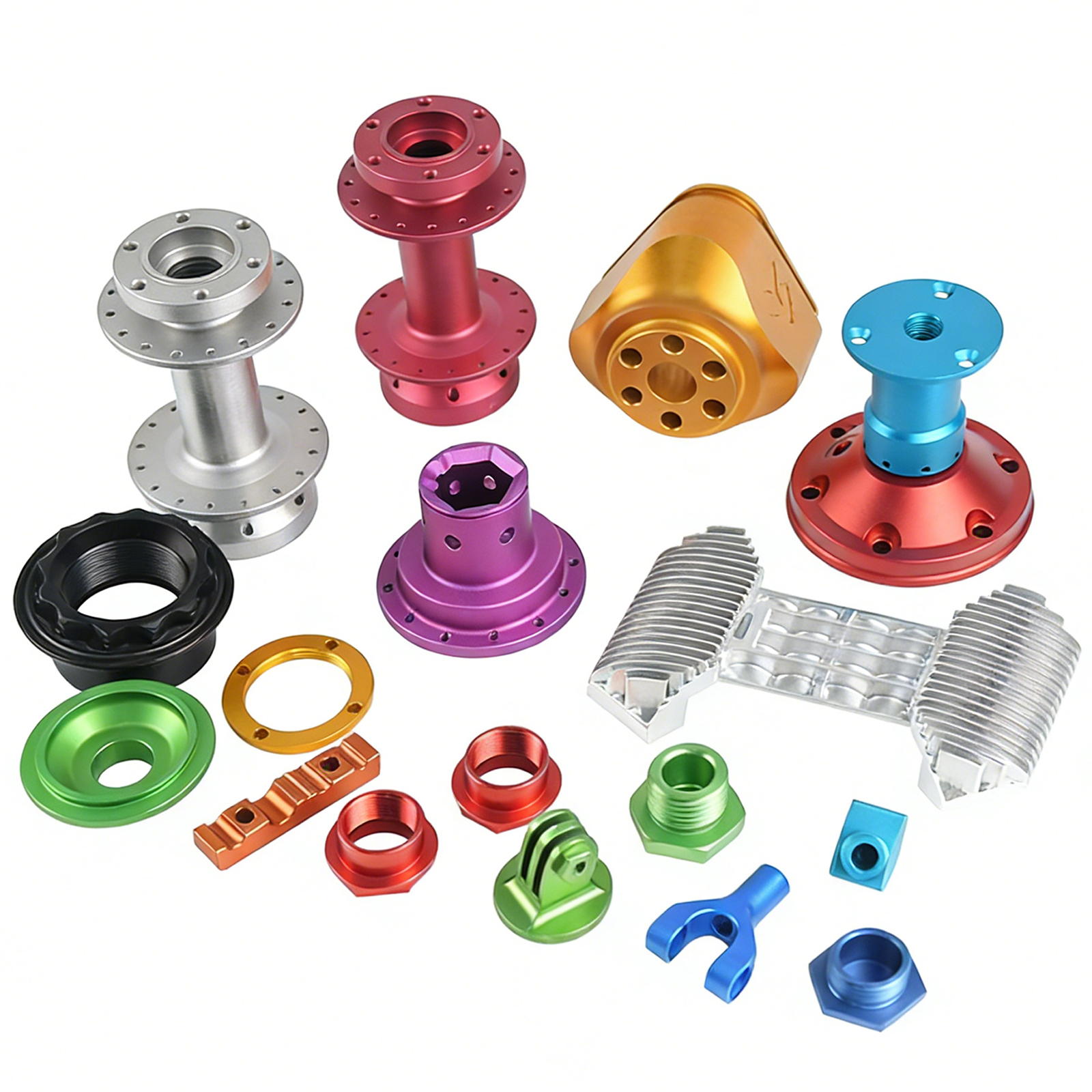 Custom Precision Stainless Steel/Aluminum 6061/7075 Brass CNC Machining Fabrication Wire EDM Broaching Anodized Finish For