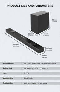 Innovadores Altavoces Bluetooth 3.1.2 Canales para TV con Sonido Óptico de Alta Calidad para Cine en Casa y Aplicaciones Multimedia - Product Image 5