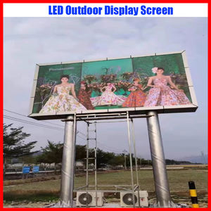 Écran LED personnalisé en couleur pour les sites touristiques, avec boîte en bois pour le transport facile, support de <span class=keywords><strong>colonne</strong></span> extérieur - Product Image 3