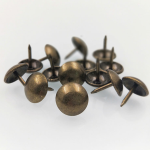 16-18-गेज 1/2 3/4 प्राचीन पीतल/निकल फर्नीचर नाखून शिकंजा - Product Image 2