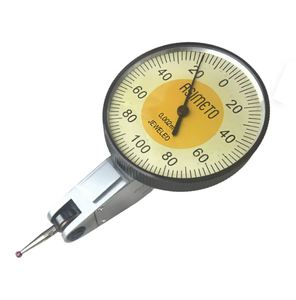 Asimeto 501-02-1, Indicador de Carátula Métrica de 0.2mm de Rango, Graduación de 0.002mm, Lectura de 0-100-0, con Precisión de 0.004mm - Product Image 4