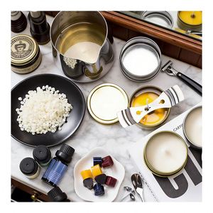 Soy <b>Wax</b> <b>Candle</b> Gift Set Luxury Jar Packaging Aromatherapy Blend for Boutique Seasonal Promotion Selection Display - Product Image 5