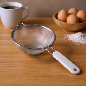 Passoire de cuisine MetalTex Medium en acier inoxydable à mailles fines pour la pâtisserie et la cuisine - Product Image 3