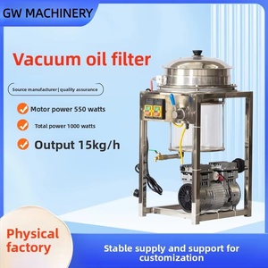 Prensa de Filtro de Aceite al Vacío con Motor para Descoloración y Eliminación de Impurezas en Aceite Comestible de Cacahuete y Sésamo en Fábricas de Aceite de Cocina - Product Image 5