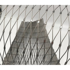 Tay dệt thép không gỉ SS304 dây dây lưới linh hoạt mạnh mẽ cường độ cao để bán-Tính năng hàn đấm cắt - Product Image 6