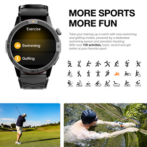 <span class=keywords><strong>น</strong></span>าฬิกาสมาร์ทวอทช์ AGM W1 Pro GPS พร้อมแผนที่ออฟไล<span class=keywords><strong>น</strong></span>์ กั<span class=keywords><strong>น</strong></span><span class=keywords><strong>น</strong></span>้ำ 5ATM มาตรฐา<span class=keywords><strong>น</strong></span> IP68 รองรับโหมดกีฬามากกว่า 100 โหมด โทรผ่า<span class=keywords><strong>น</strong></span>บลูทูธ <span class=keywords><strong>น</strong></span>าฬิกาสมาร์ทวอทช์ทนทา<span class=keywords><strong>น</strong></span>สำหรับผู้ชาย - Product Image 3