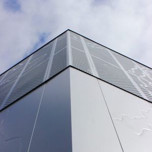 Thiết kế hiện đại đục lỗ nhôm nghệ thuật ốp tường vật liệu kim loại bên ngoài mặt tiền tấm cho biệt thự - Product Image 4