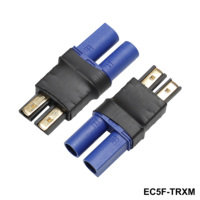 Adaptateur EC5 vers TRX, connecteur de batterie RC, adaptateur de conversion mâle-femelle pour batterie LiPo, chargeur ESC, voiture, camion, bateau