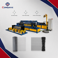 Máquina Automática de Doble Molde para Fabricación de Cercas de Alambre con Motor de 3.8KW de Alta Capacidad