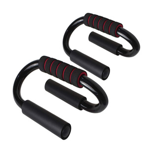 Gran oferta, soporte de barras de realce de Metal para Fitness con mango de agarre de espuma para prensa de pecho, gimnasio <span class=keywords><strong>en</strong></span> casa, ejercicio de Fitness, entrenamiento de fuerza - Product Image 1