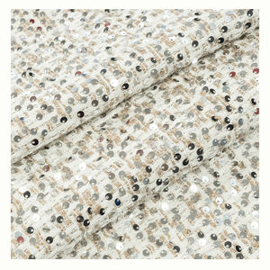 100% Polyester Hiver <span class=keywords><strong>Tweed</strong></span> <span class=keywords><strong>Tissu</strong></span> <span class=keywords><strong>Pas</strong></span> <span class=keywords><strong>Cher</strong></span> Prix Mode Tissé Polyester Laine Poids Lourd Gsm pour Dame Manteau pour Filles Vêtements - Product Image 3