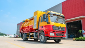 Camión Cisterna para Aguas Residuales, Utilizado para la <span class=keywords><strong>Limpieza</strong></span> <span class=keywords><strong>de</strong></span> Carreteras, Camión <span class=keywords><strong>de</strong></span> Succión <span class=keywords><strong>de</strong></span> Aguas Residuales con Sistema <span class=keywords><strong>de</strong></span> Elevación Hidráulico para la <span class=keywords><strong>Limpieza</strong></span> <span class=keywords><strong>de</strong></span> Alcantarillado - Product Image 3