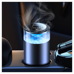Smart USB Ultrasonic <strong>Car</strong> <strong>Diffuser</strong> Manufacturer Mini Portable Air Humidifier with Colorful LED Light Small Humidifier Purifier - Product Image 3