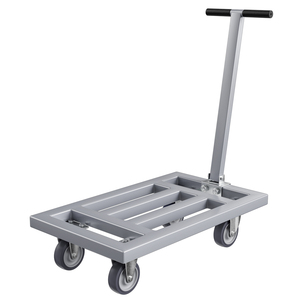 Fournisseurs vérifiés BC-521 Chariot à quatre roues Plateforme 75*45cm Chariot de manutention Capacité de charge de 200 kg Chariot à meubles - Product Image 2